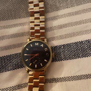 Gold Marc Jacobs Women's Watch